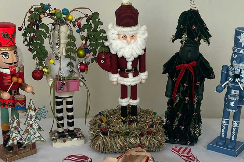 hand-painted Nutcrackers for auction