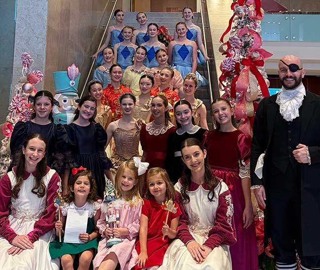 Dancers from The Nutcracker at The Nutcracker Tea